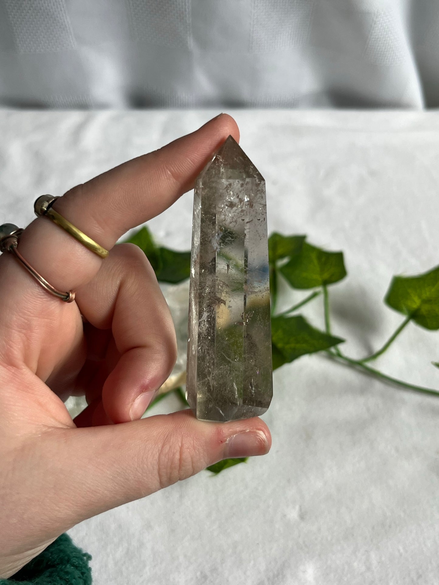 garden quartz towers (lodolite) – HighVibeCrystalsCA